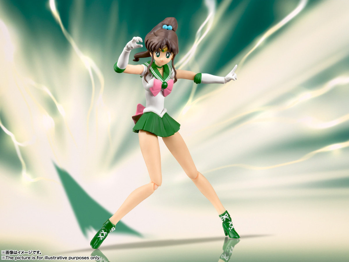 【孩仕宝】玩具模型 美少女战士 shf 动画版 木星 木野真琴 可动