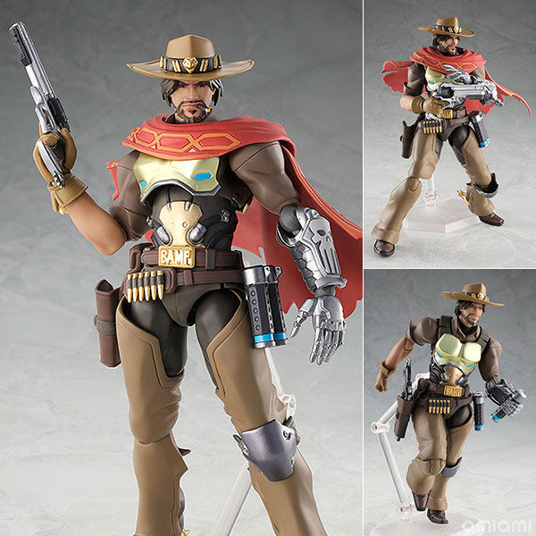 【孩是宝】玩具模型 gsc 守望先锋 麦克雷 麦爹 牛仔 figma 可动