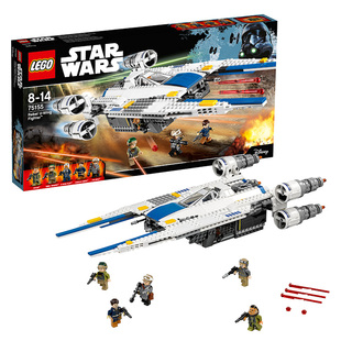 【孩仕宝】玩具模型 乐高积木LEGO 星球大战 义军U翼战斗机 礼物