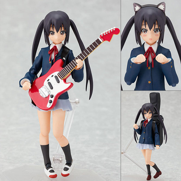 【孩仕宝】玩具模型 figma 061 轻音少女 k-on 梓喵 中野梓 制服