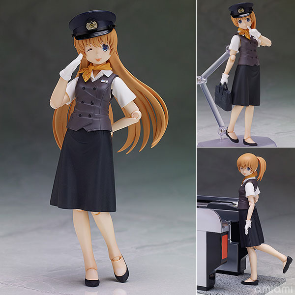 【孩仕宝】玩具模型 figma SP-062 铁道娘 久慈爱丽丝 可动人偶