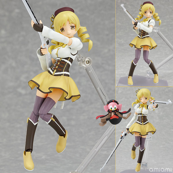 【孩仕宝】玩具模型 figma 118 魔法少女小圆 巴麻美 学姐 战斗服
