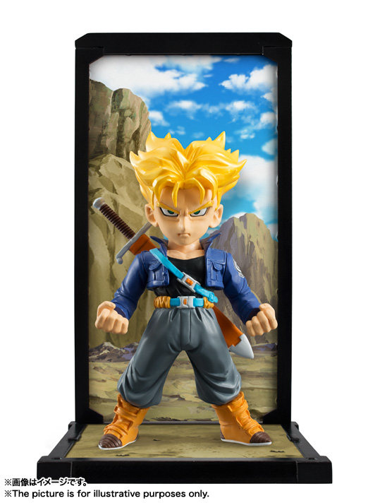 【孩仕宝】玩具模型 七龙珠 q版 魂buddies 004 特兰克斯 赛亚人