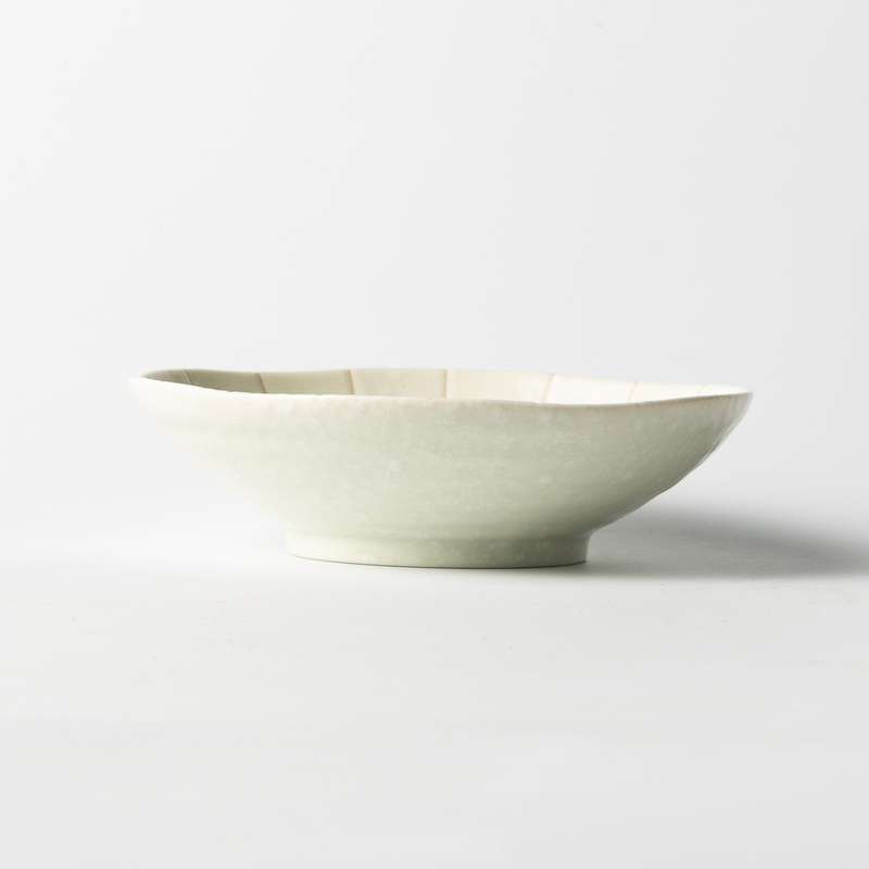 米蓝釉下彩日式风17cm大口碗