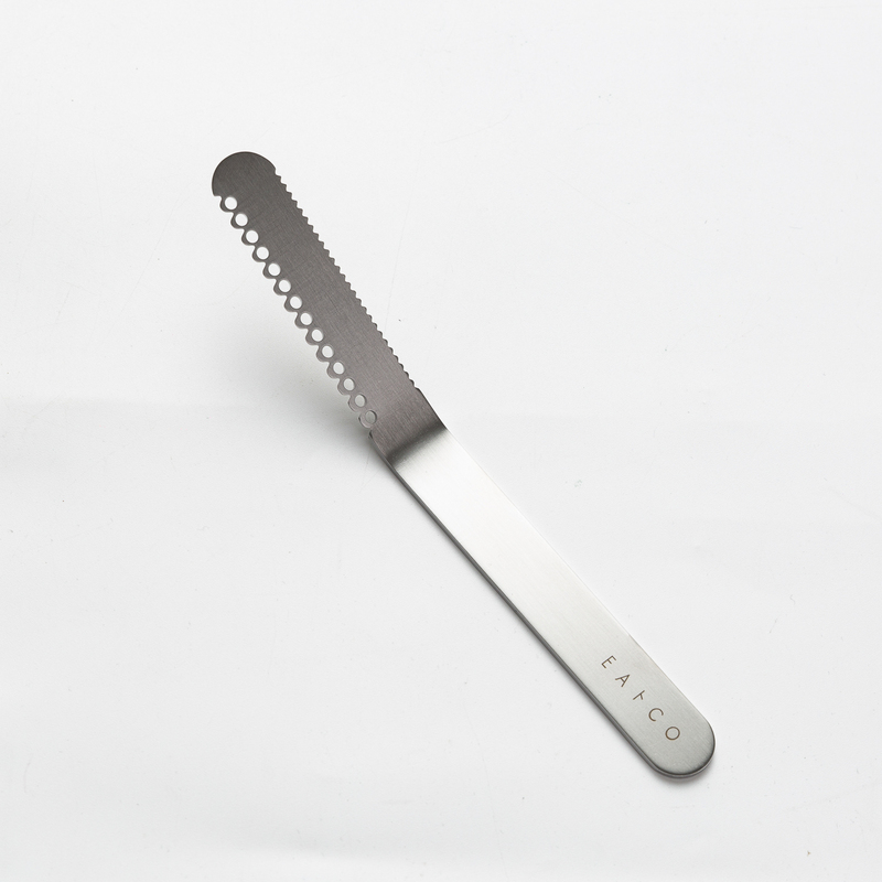 日本原装进口YOSHIKAWA EATOCO系列Nulu 不锈钢黄油抹刀