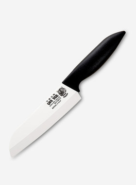 日本原装进口forever陶瓷菜刀水果刀削皮刀 刃17cm 带磨刀器