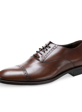 意大利原装进口germano bellesi尖头包皮牛皮鞋男士皮鞋780