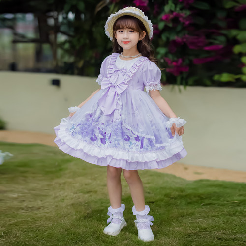 女童洛丽塔洋气夏儿童公主裙夏装
