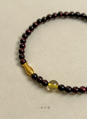 转运小金鱼印度小叶紫檀4mm