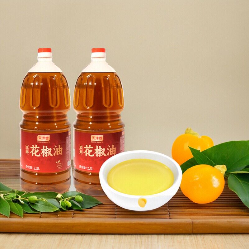 天泽香武都家用火锅花椒油藤椒油2.5L麻油5L纯花椒油官方旗舰店