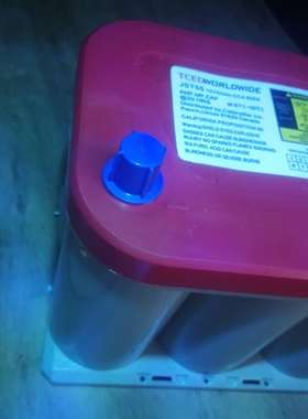 奥铁马电瓶进口TCED蓄电池12V80AH卷绕启动高功率汽车改装音响用