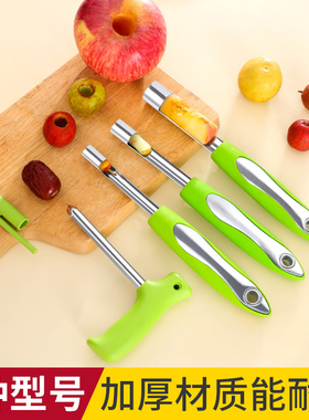 4件套红枣山楂去核器沙果扣枣核果核神器不锈钢油柑水果去核工具