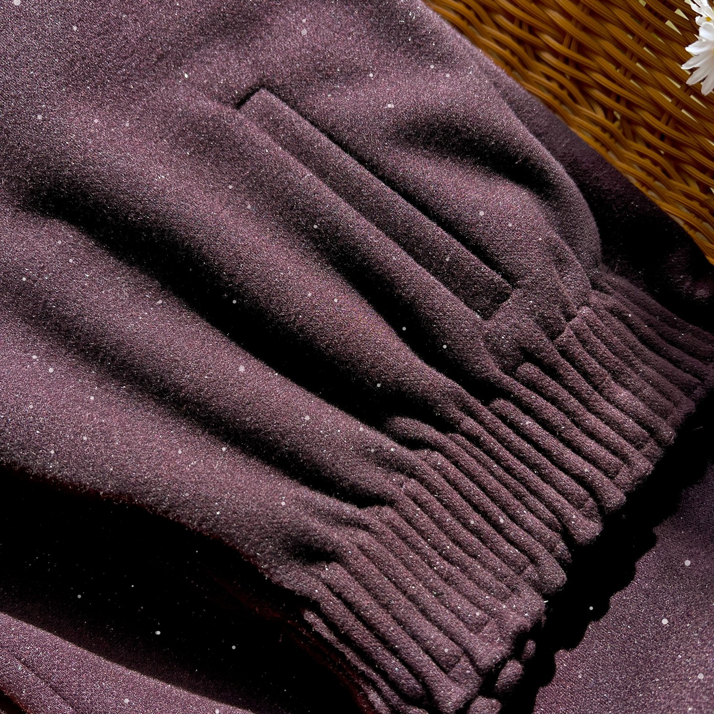 小众设计感细闪蚕丝羊绒阔腿星空裤女春秋宽松显瘦糯米垂感慵懒裤,女装/女士精品,大码裤装,淘宝优惠券,粉丝福利购,淘宝优惠卷