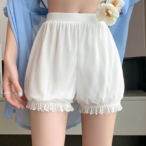安全裤女夏薄款双层jk南瓜裤