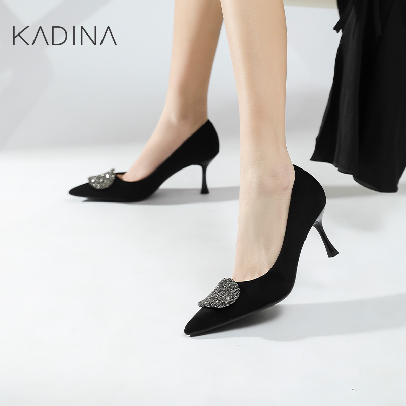 卡迪娜浅口单鞋时尚优雅