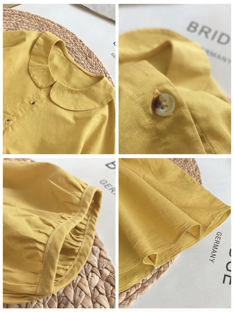 MATERNITY SUMMER SUIT FASHION KOREAN CHIFFON SHIRT TOP LOOSE BABYDOLL SUMMER CASUAL TWO-PIECE SUMMER STYLE