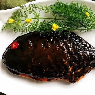 [冷冻]三好豆包鱼310g纯素食全鱼豆香鱼红烧鱼烤鱼仿荤植物肉