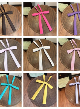 正统原创领结小物学生百搭青春少女JK校供制服长柄领绳女