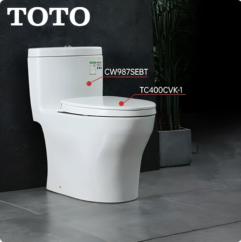 TOTO即热连体虹吸冲水马桶