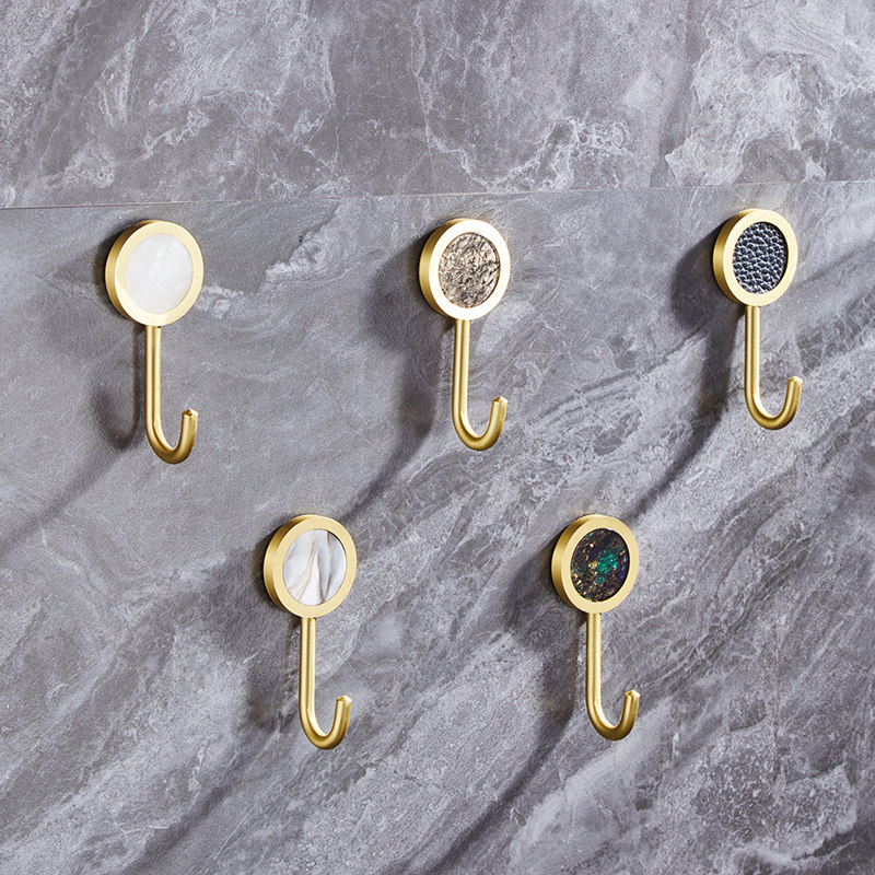 轻奢免打孔挂钩强力单个衣帽钩