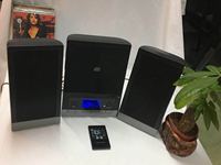 美国onn品牌CD组合音响CD收音机AUX音频输入组合播放机