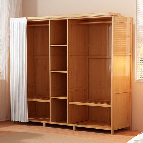 沁欣经济型简约现代楠竹衣柜