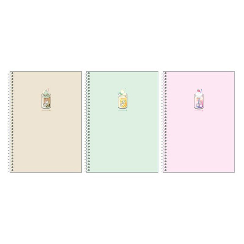 韩国文具morningglory马卡龙简约小清新学生日韩记事本线圈笔记本