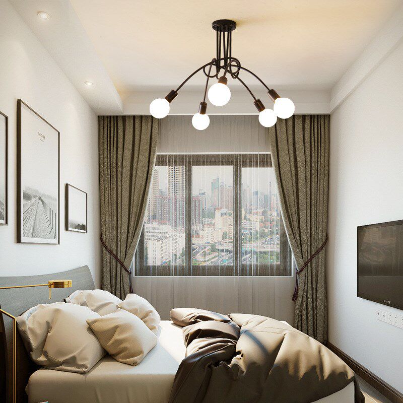 卧室吸顶灯简约现代北欧灯具创意个性客厅书房餐厅新品儿童房间灯