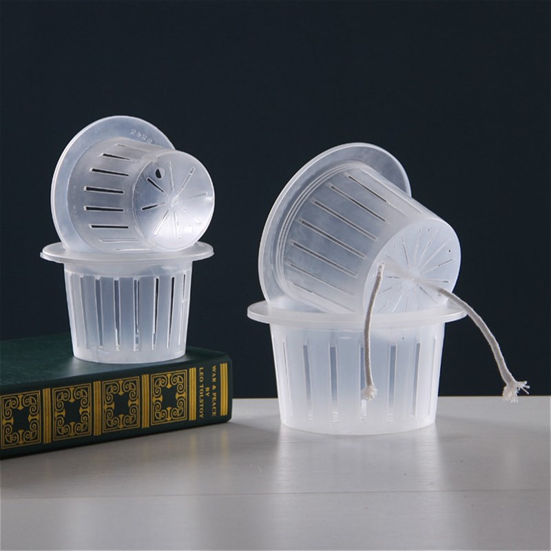 绳定植篮/绿植水培花器 种菜无土栽培植物固根器定植篮