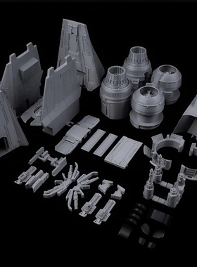 星球大战剃刀冠号飞船stl/3mf图纸