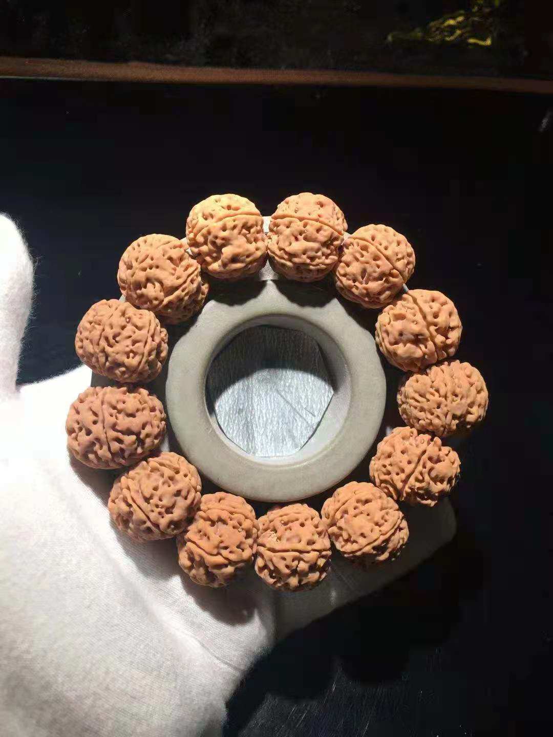 弥刻6瓣22mm小爆肉尼泊尔大金刚菩提手串+礼盒工具一套