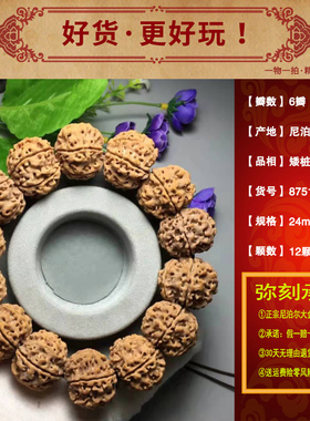 满肉尼泊尔手串佛珠大金刚