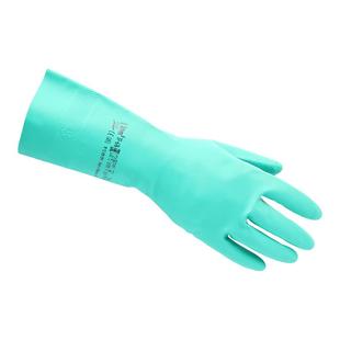 安思尔37 676耐酸碱洗涤剂手套防化耐油劳保丁腈橡胶工业防护手套