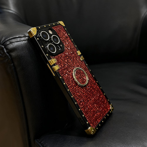 潮牌闪钻苹果16promax手机壳