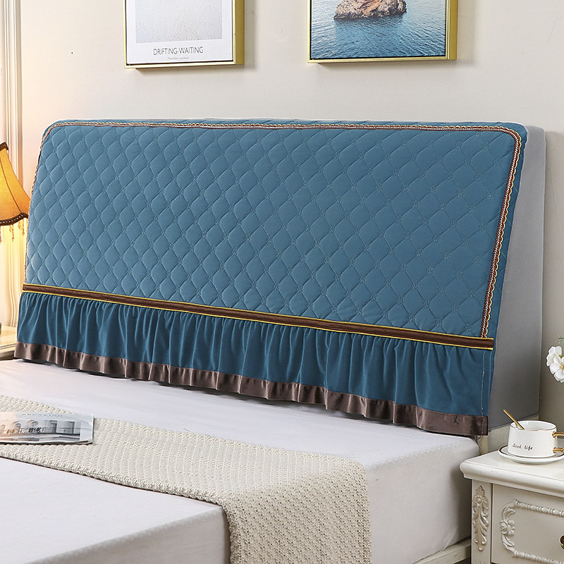 简约新款大方防撞加厚通用床头套