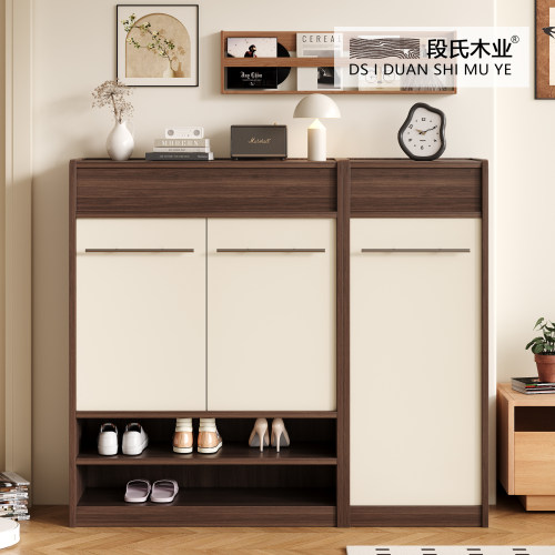 家用走廊入户玄关鞋柜一体靠墙柜
