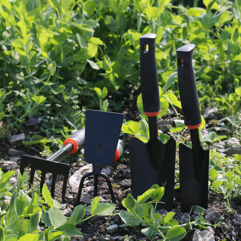 花园家庭养花园艺工具套装三件套家用园艺用品种植花具除草小锄头