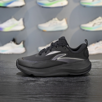 李宁缓震透气男子系带休闲鞋