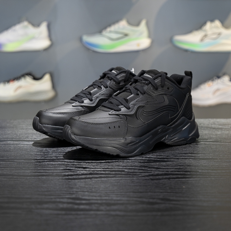 李宁缓震男子系带休闲鞋