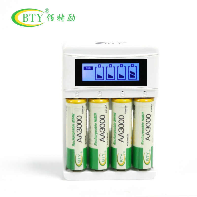 BTY8槽充电电池充电器5号7号通用鼠标健盘玩具闹钟电子称通用电池