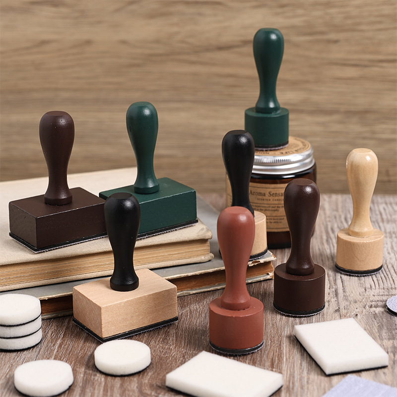 木质手柄涂抹工具染卡上色神器