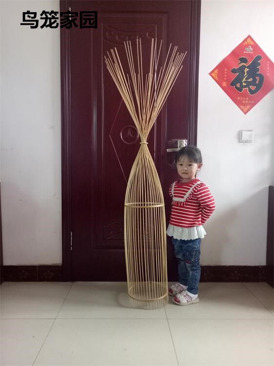 竹灯diy竹圈竹环圆形捕梦网竹灯鸟笼风铃骨架游戏套圈演出道具等