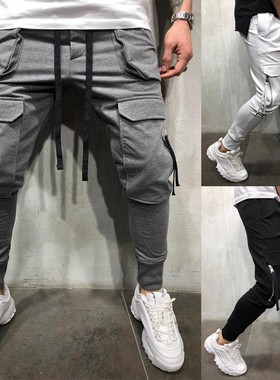 2018 Sport pants for men in autumn Man's casual trousers男裤