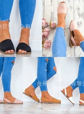 2025大码凉鞋平底女鞋夏summer women flat shoes ladies sandals