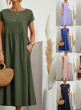 summer dress women dresses plus size plus size maxi long red