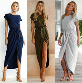 Dresses Party Short Summer Women Sleeve Size Maxi Plus Long