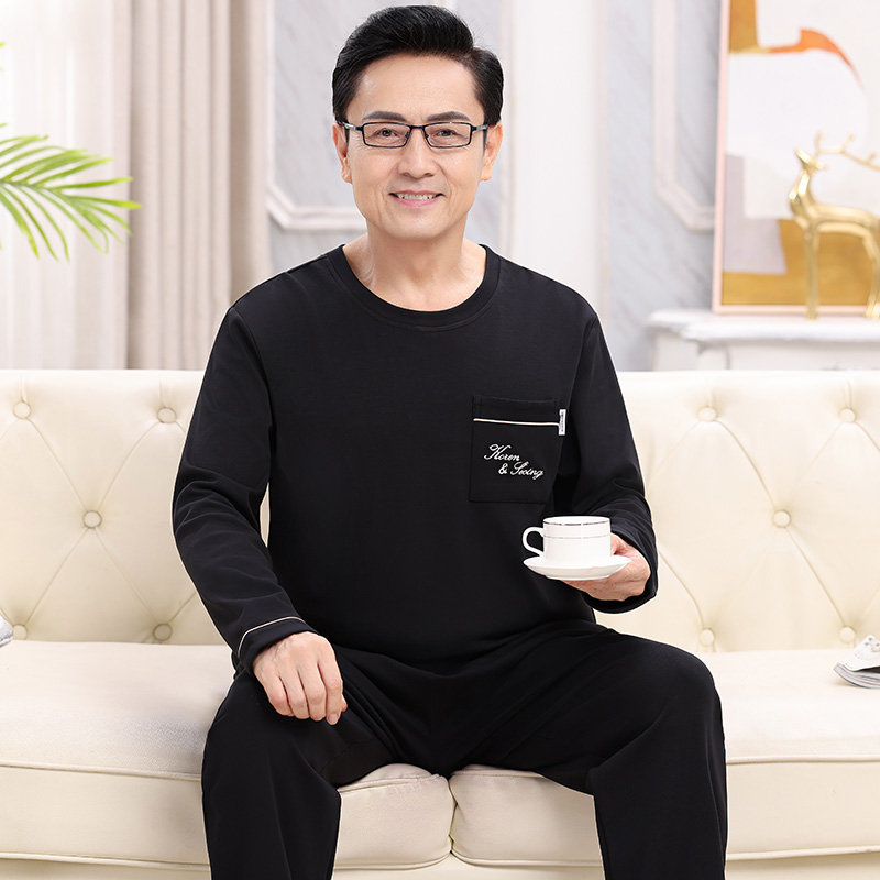 睡衣男款男士春秋款2025新款德绒长袖秋冬款加厚暖家居服套装冬季