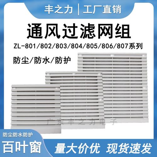 风机散热风扇百叶窗网罩