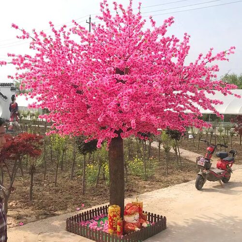 仿真桃花树假桃树大型植物树