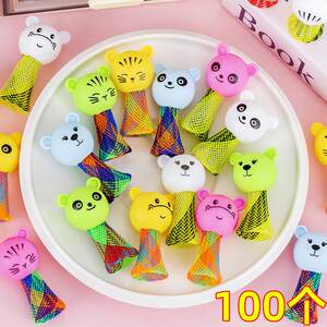 弹跳小人儿童玩具跳跳娃娃小熊精灵解压小学生幼儿园课堂奖品礼品